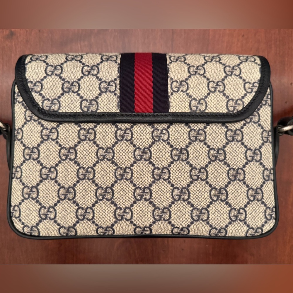 GUCCI OPHIDIA MINI GG SHOULDER BAG - Picture 2 of 8